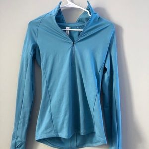Blue Under Armour Quarter Zip Fleece